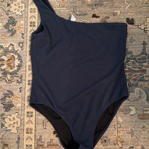 J. Crew One-Shoulder Swim One Piece